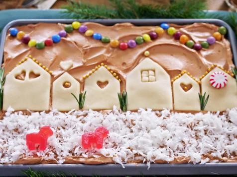 Airline Cookie Sheet Cake
