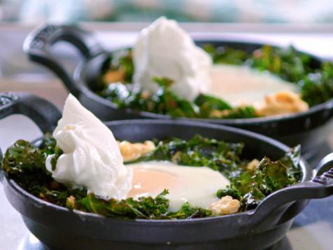 Mini Kale Shakshuka