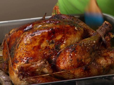 Brined Herb Crusted Turkey