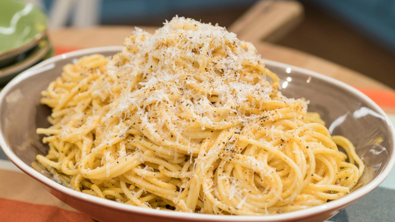 Cacio e Pepe e Zucca Pasta