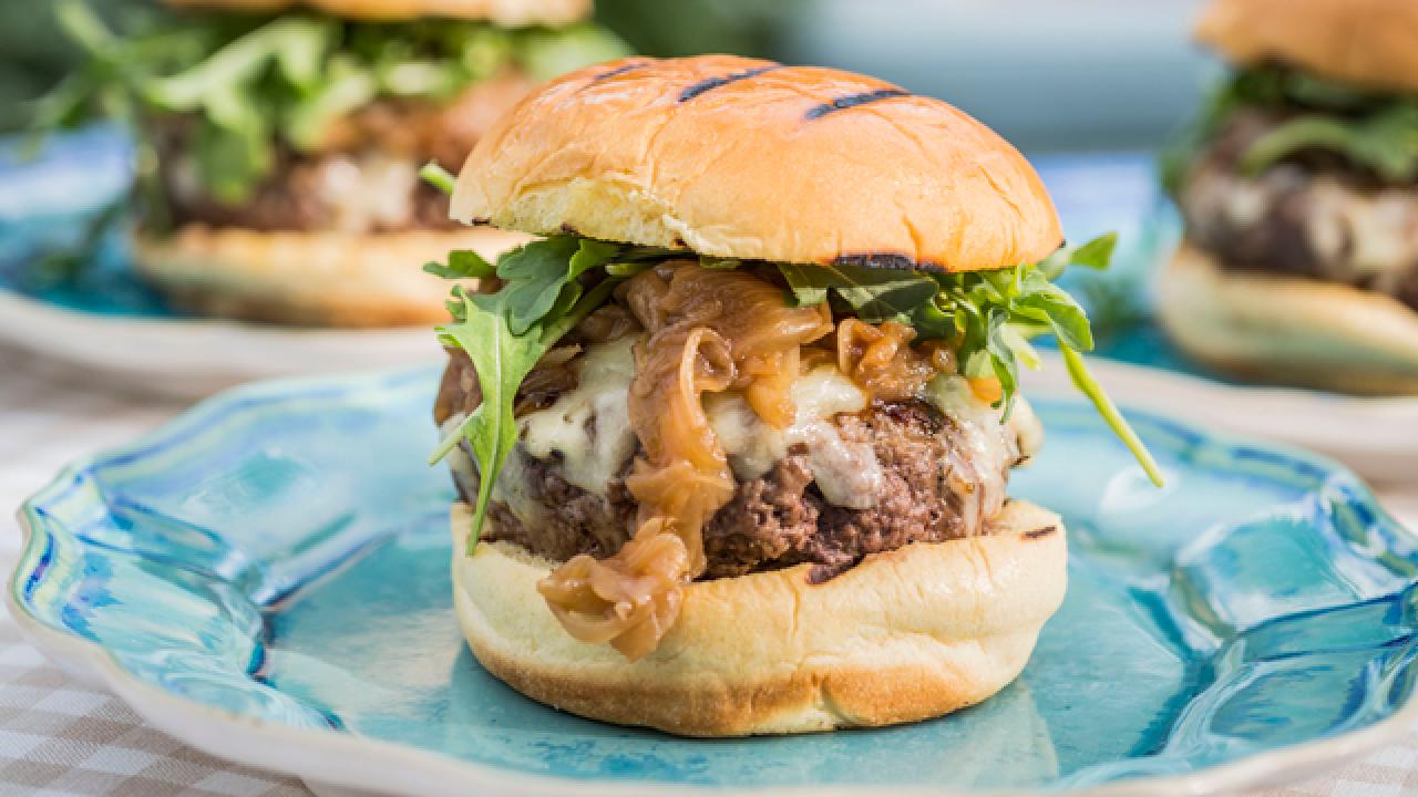 French Onion Burger