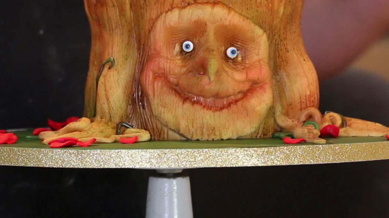 Duff's Yule Stump Cake
