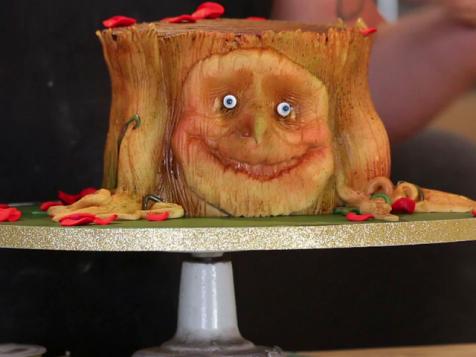 Duff's Yule Stump Cake