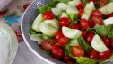 Mixed Green Salad with Roquefort Dressing