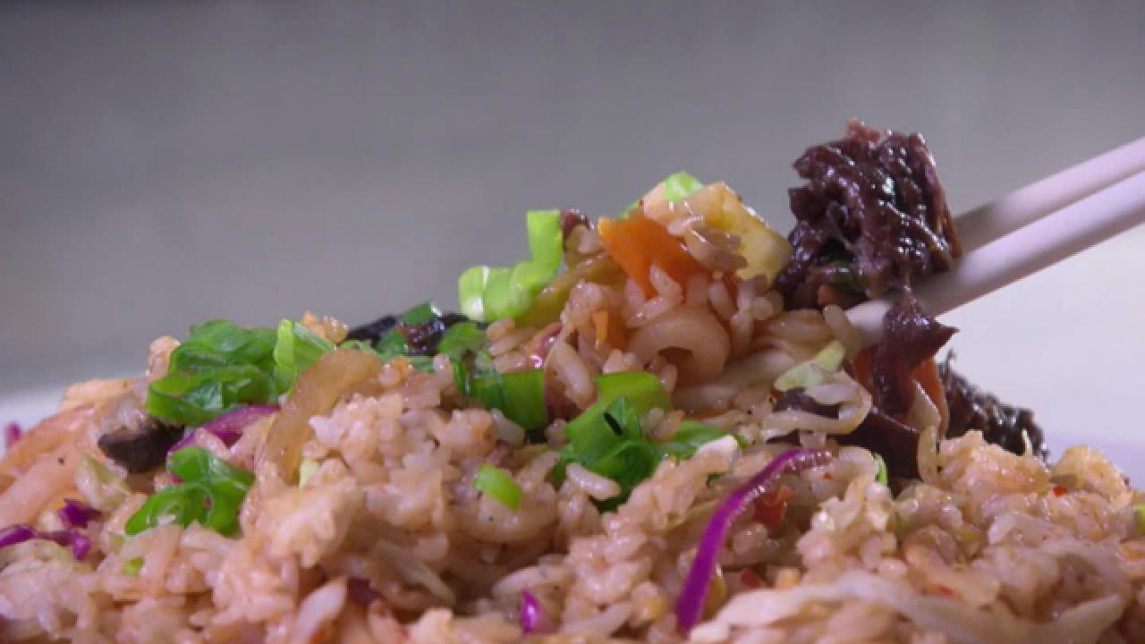 Kimchi-Bacon Fried Rice