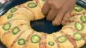 Hot Ham-and-Cheese Wreath