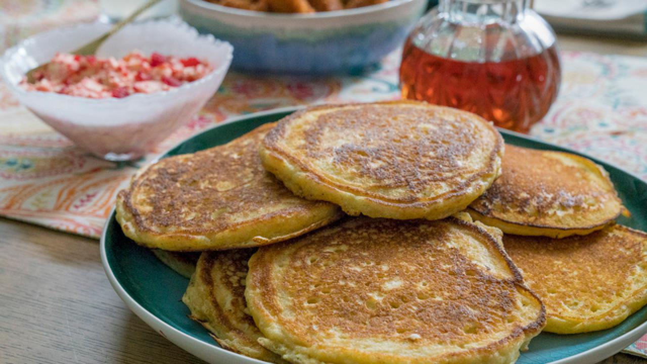 Pancakes with Fried Chicken