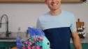 Rainbow Fish Cake