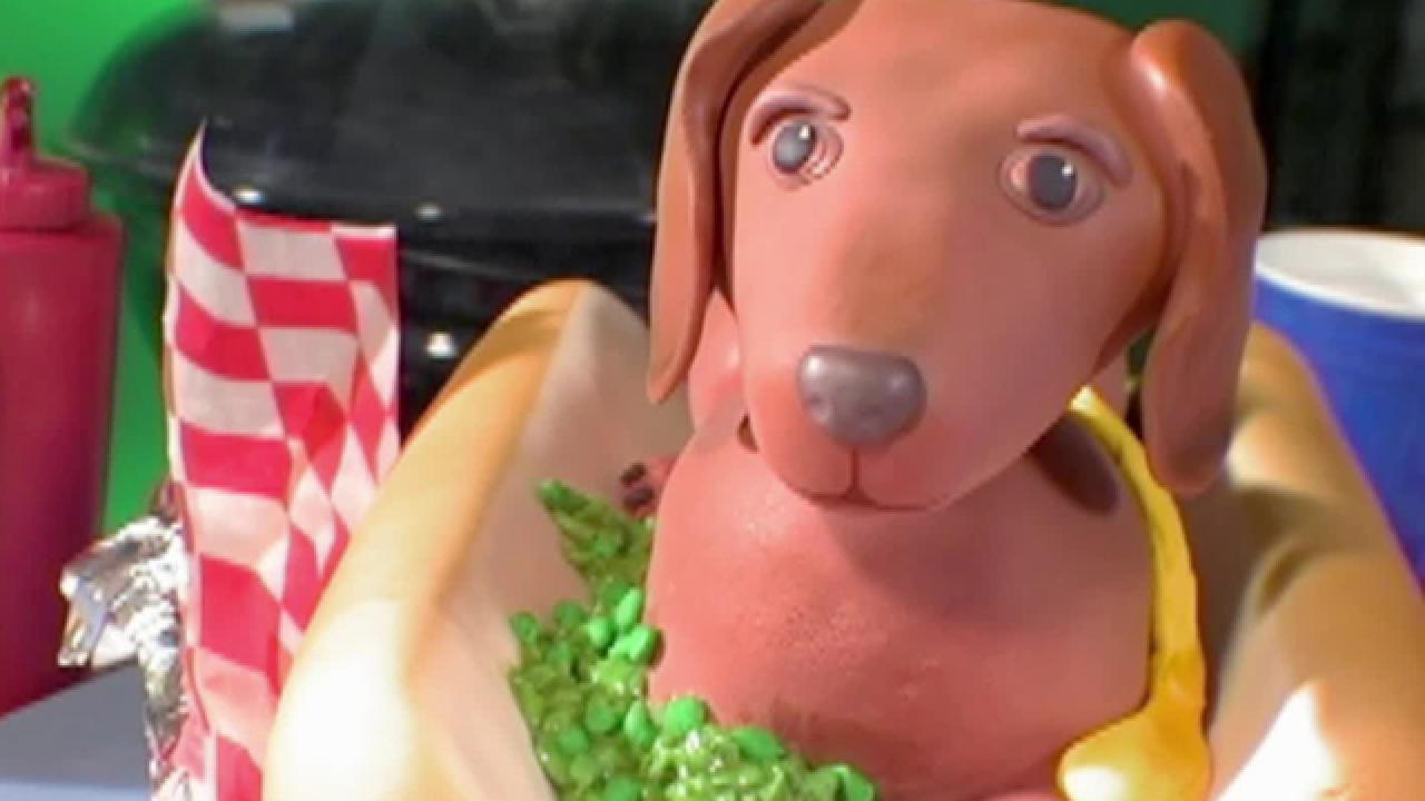 Dachshund in a Hot Dog Bun