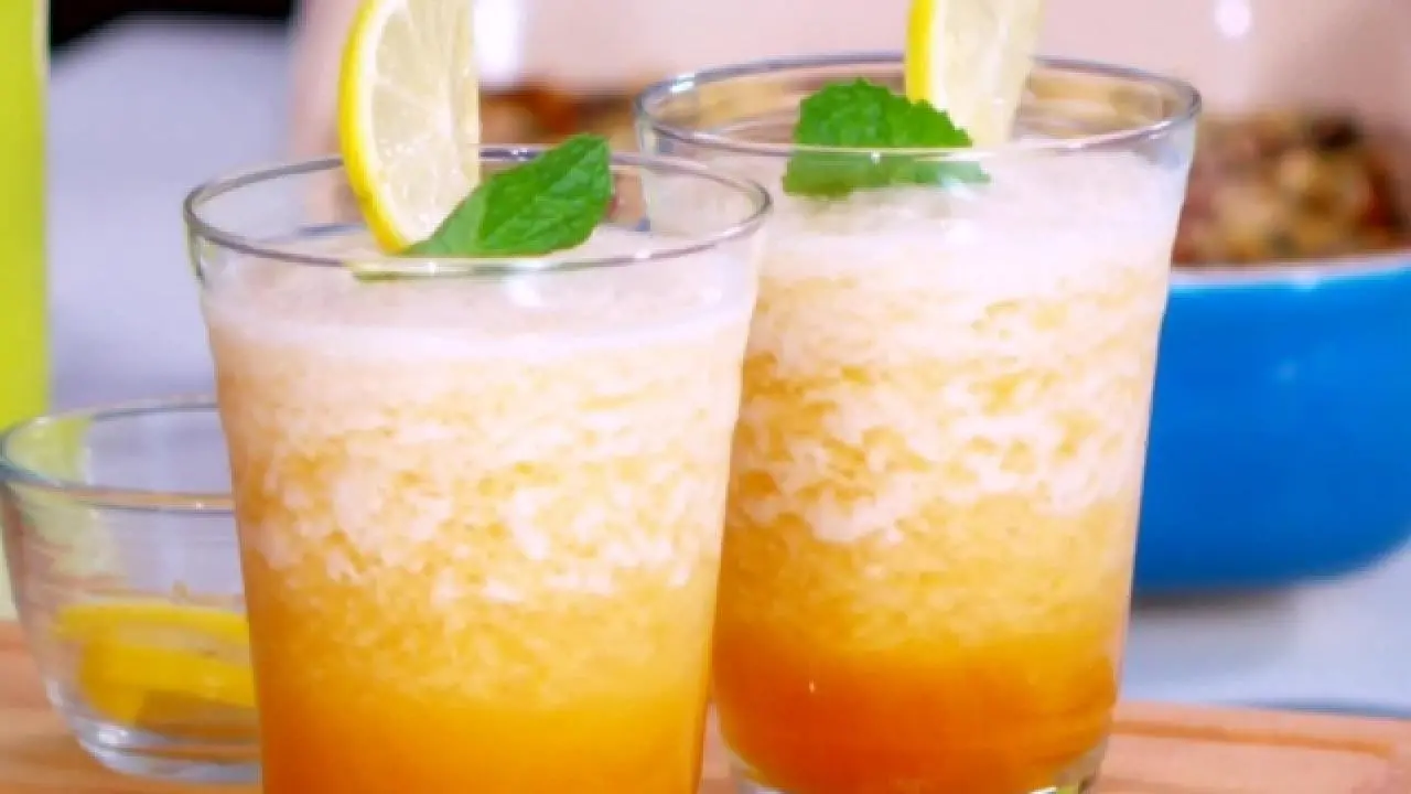 Shaved Sweet Tea Ice