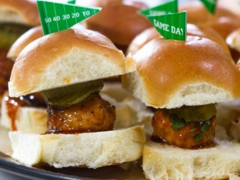 Nashville Hot Chicken Meatball Sliders