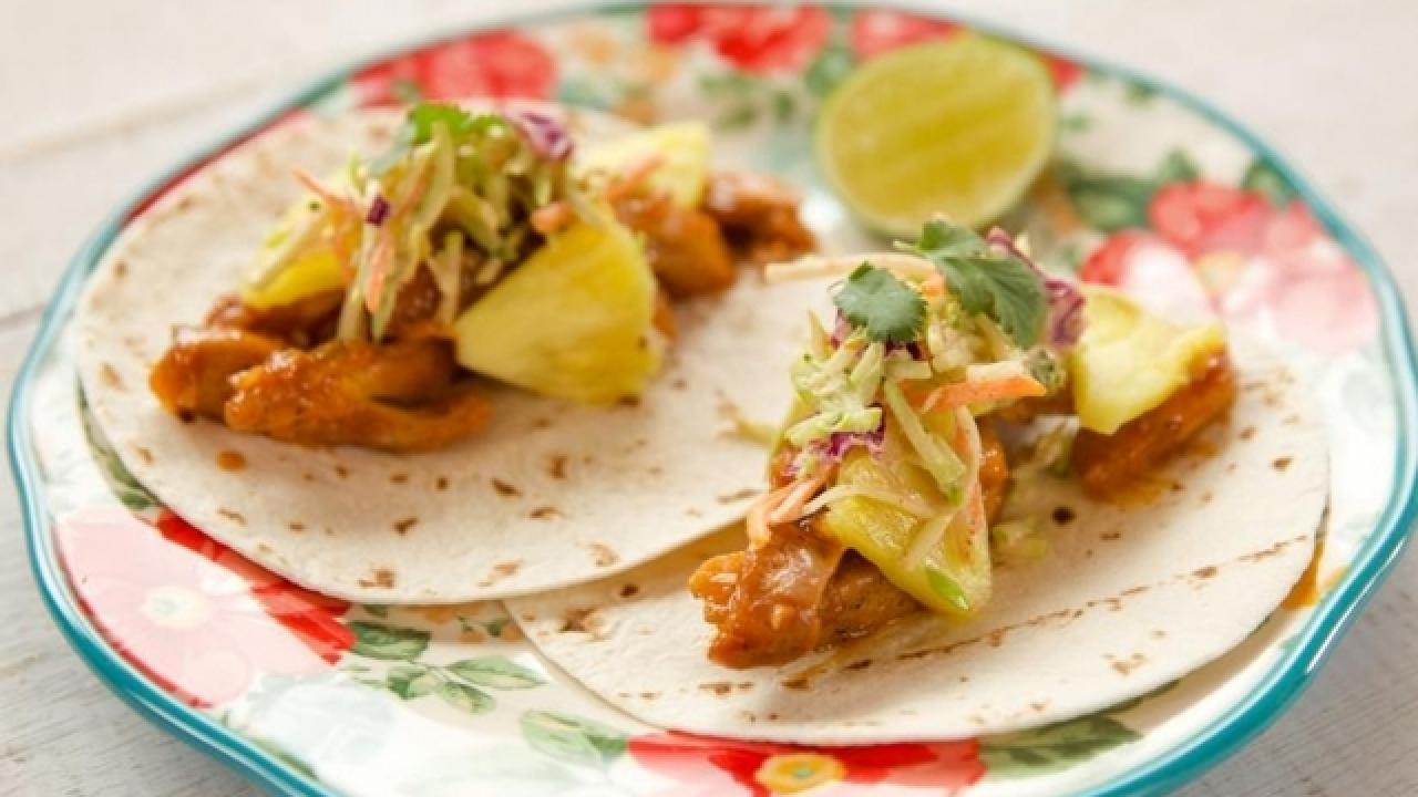 Pineapple Chicken Tacos