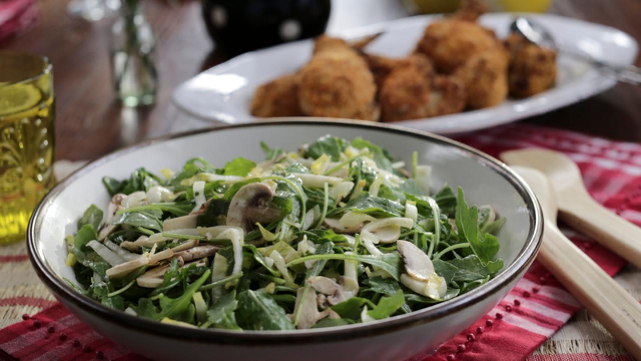 Arugula and Mushroom Salad