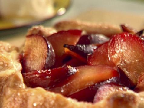 Open-Faced Plum Tart