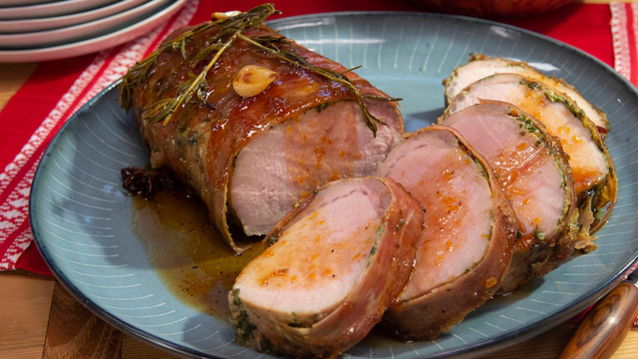 Prosciutto-Wrapped Pork Loin