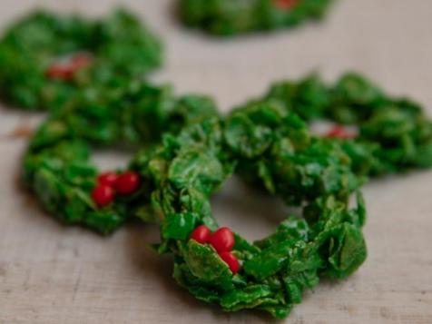 Christmas Cornflake Wreaths