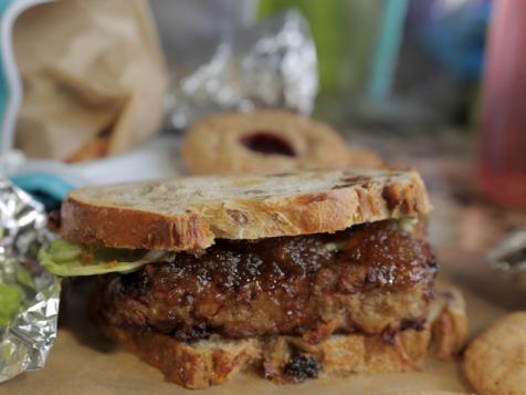 Fried Meatloaf Sandwich