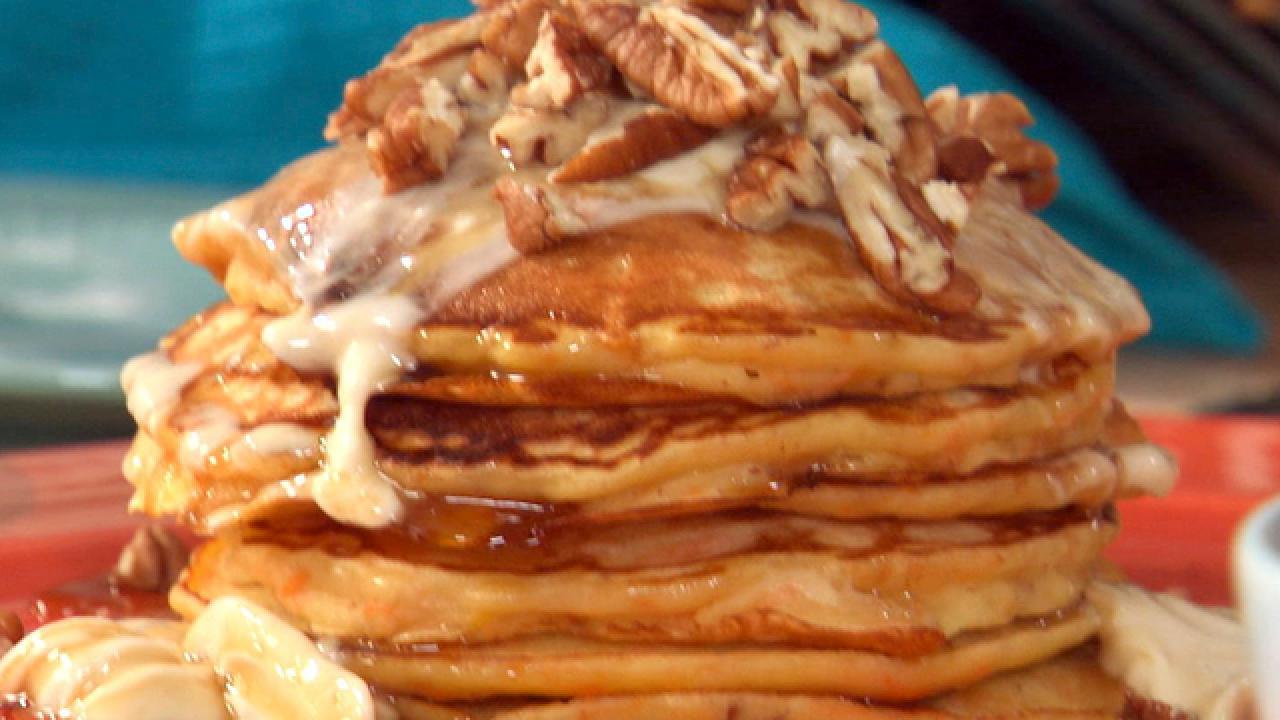 Carrot Cake Pancakes
