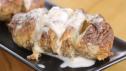 Hasselback Potatoes with Fromage Fort