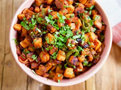 Sweet Potato and Bacon Hash