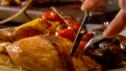 Roast Chicken with Herbed Mushrooms