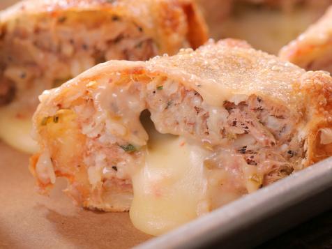 Boudin Egg Rolls