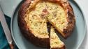 Bread Bowl Quiche Lorraine