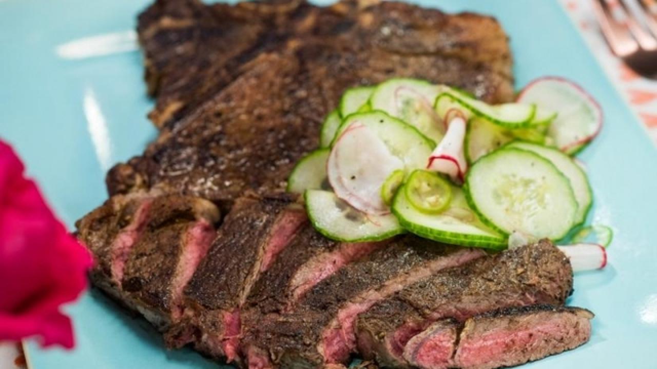 Sunny's Cumin-Rubbed Steak