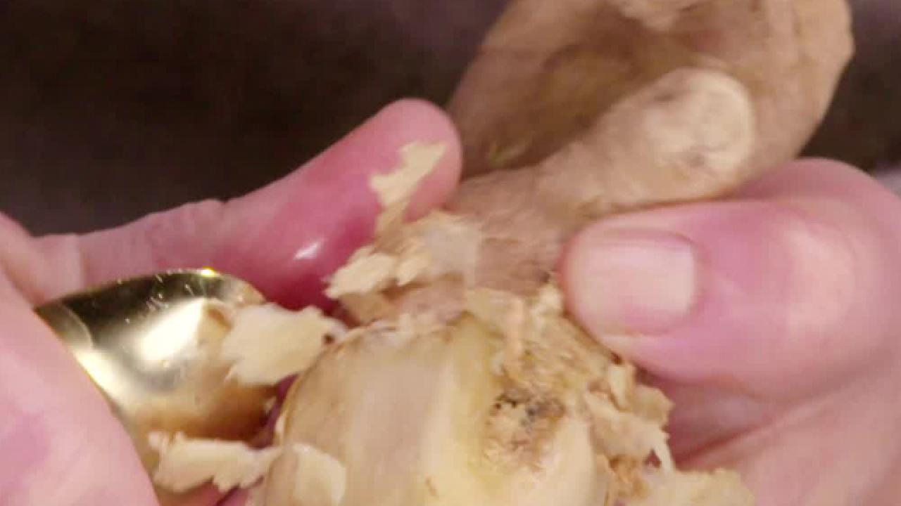 How to Peel Ginger