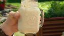Brown Butter Peach Pie Milkshakes