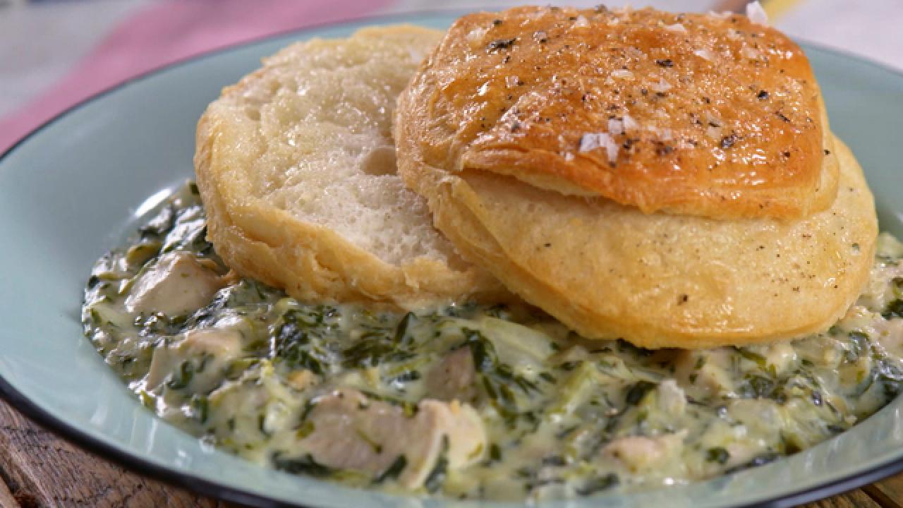 Spinach and Artichoke Chicken Casseroles