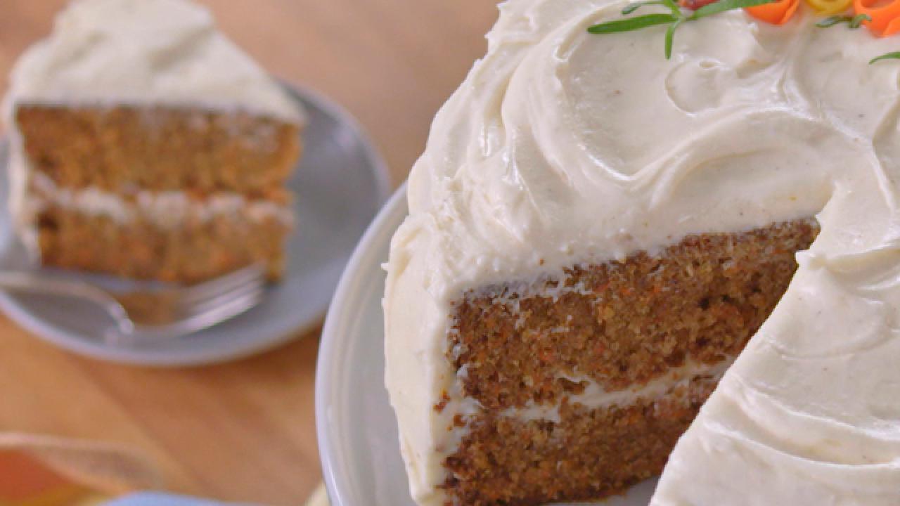 Molly's Carrot Cake with Spiced Cream Cheese Frosting