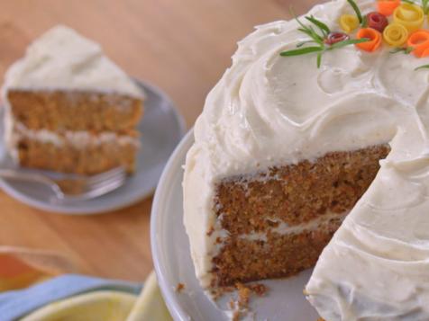 Molly's Carrot Cake with Spiced Cream Cheese Frosting