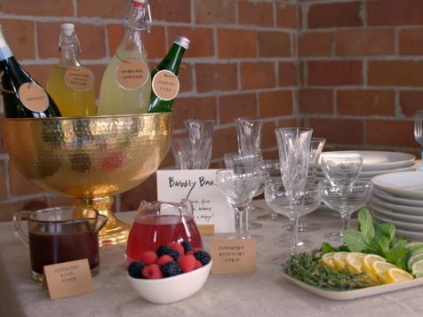 Baby Shower Bubbly Bar