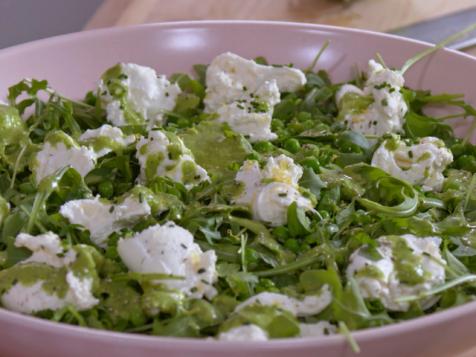 Herby Salad with Burrata
