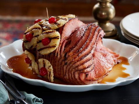 Grilled Christmas Ham