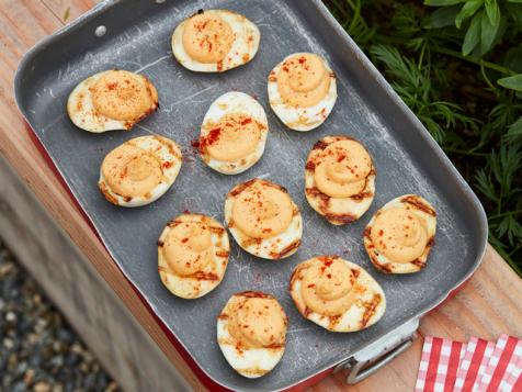 Smoked Deviled Eggs