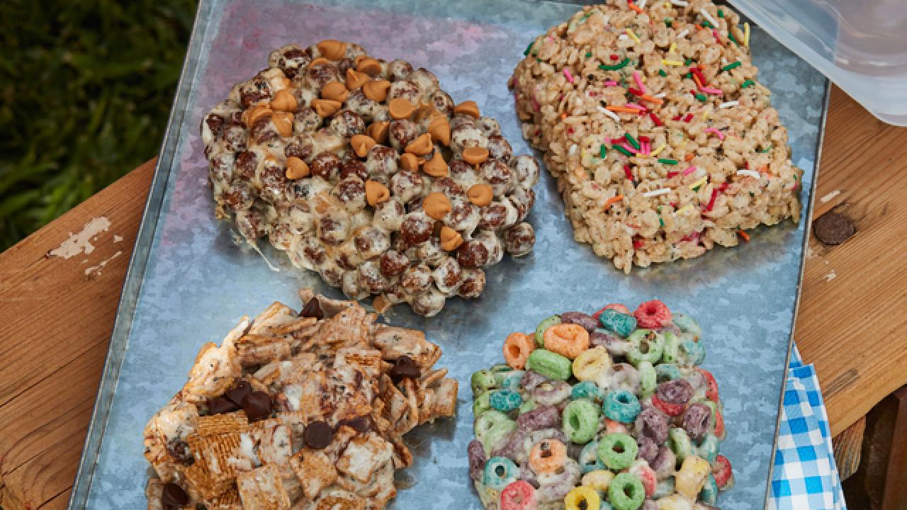 Camping Toasted Marshmallow Cereal Treats