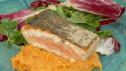 Crispy Salmon with Sweet Potatoes