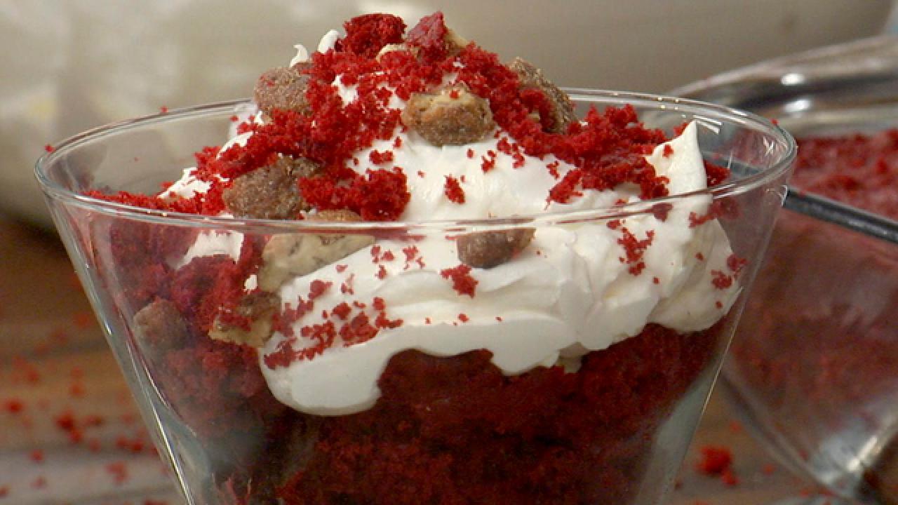 Red Velvet Trifle Parfait