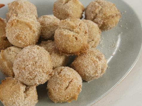 Pumpkin Spice Doughnut Holes