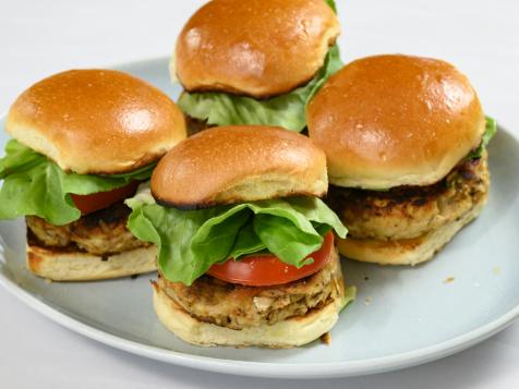 Chicken Mushroom Burgers