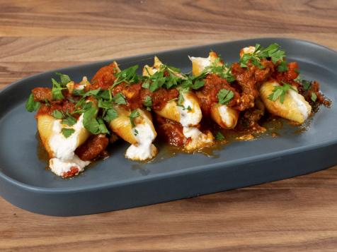 Stuffed Shells Bolognese