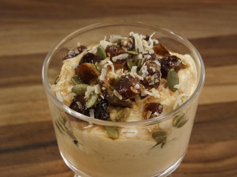 Pumpkin Yogurt with Granola