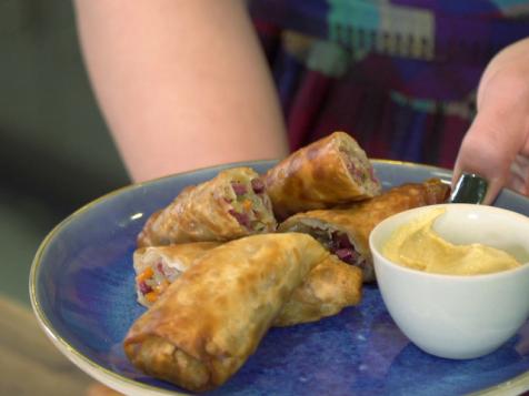 Pastrami Egg Rolls