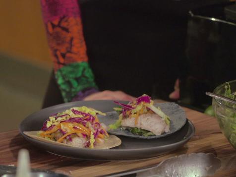 Bobby and Sophie Flay Fish Tacos