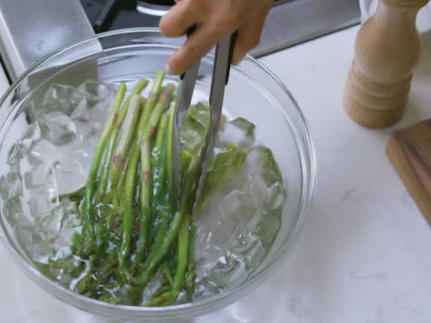 Five Asparagus Tips
