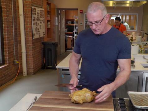 How to Carve a Roast Chicken