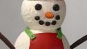 Giant Snowman Cake