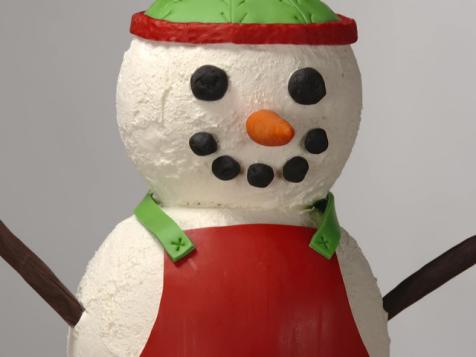 Giant Snowman Cake